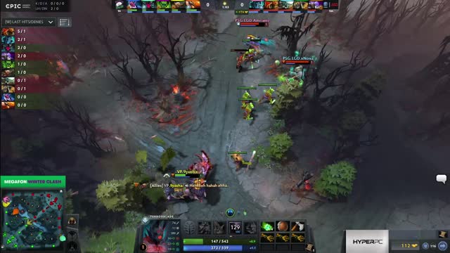 VP.Ramzes666 takes First Blood on LGD.fy!