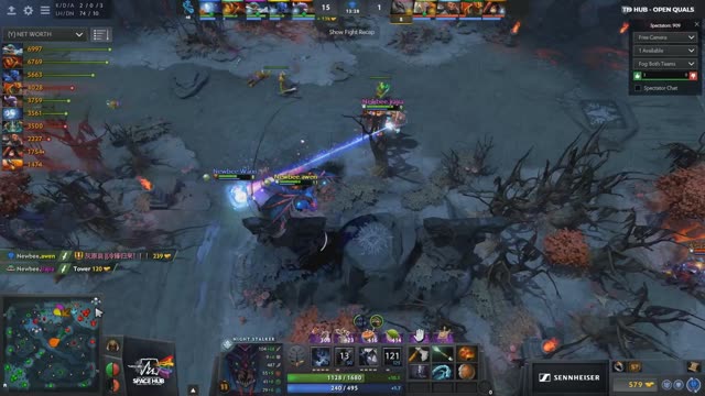 Newbee gets 3 kills!