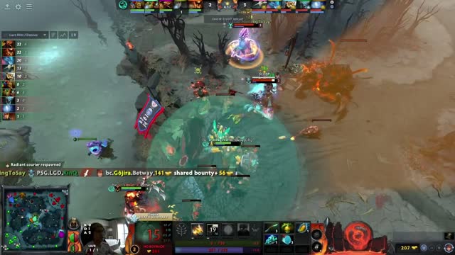 PSG.LGD gets a kill!