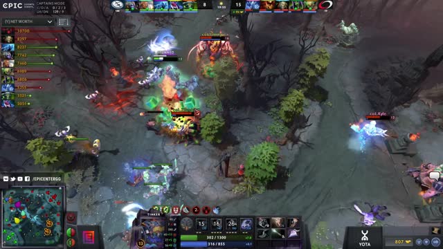 coL.Zfreek kills EG.Arteezy!