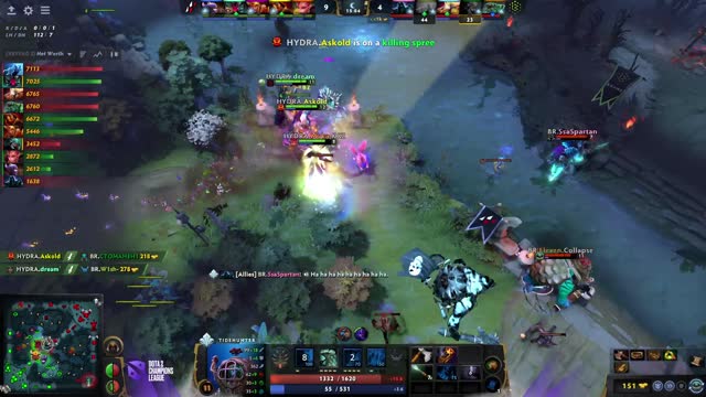 dream` gets a double kill!