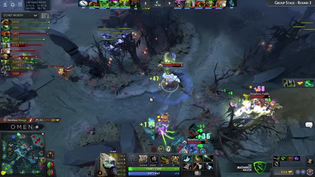 Newbee.uuu9/Moogy kills EG.Cr1t-!