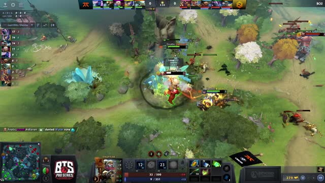 Fnatic.Raven takes First Blood on lennyAYAMASAKMERAH!