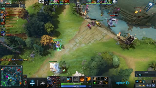 EG.Arteezy gets a double kill!