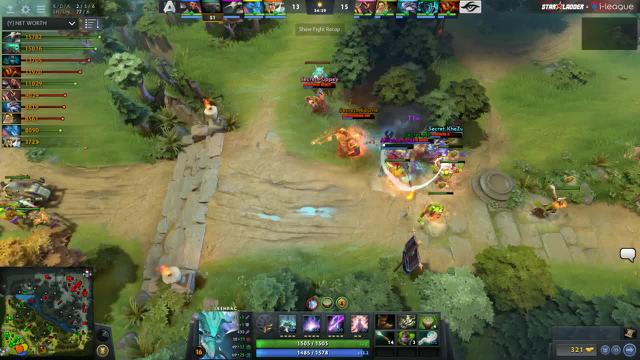 Puppey gets two kills!