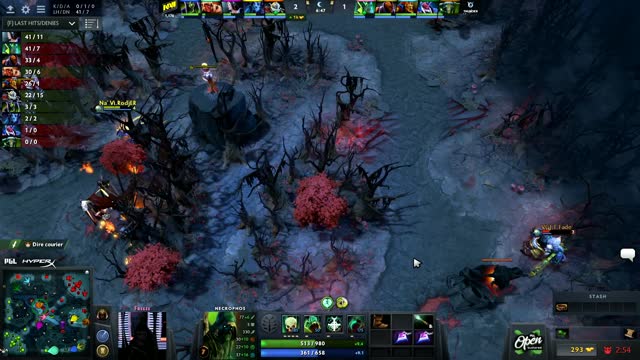 Na`Vi.Dendi kills VGP.Freeze!