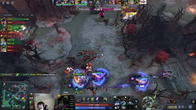 PSG.LGD gets 2 kills!