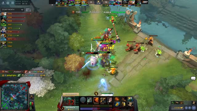 TNC.Kuku gets a triple kill!