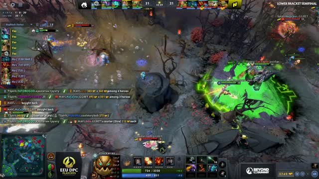 TSpirit and NAVI trade 2 for 2!