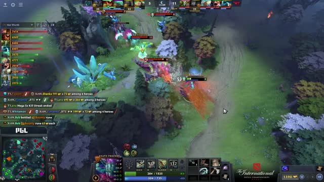 Topson gets a double kill!