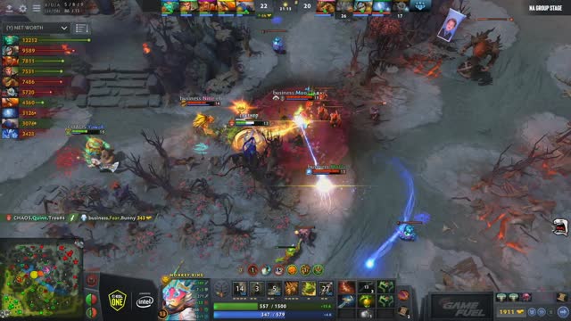 Newbee.Yawar gets a double kill!