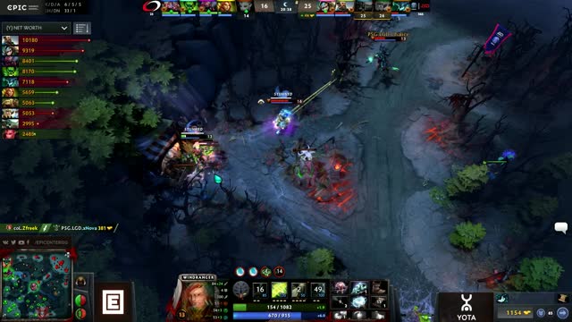 LGD.Maybe gets a double kill!