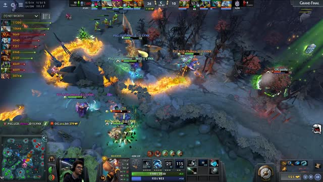 PSG.LGD gets 2 kills!