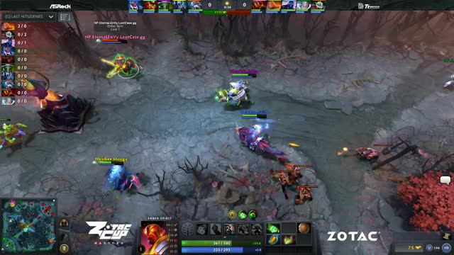 Faith takes First Blood on Fnatic.EternaLEnVy!