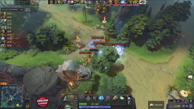 Secret.Fata takes First Blood on Fnatic.Dj!