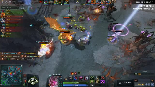 Benhur gets a double kill!