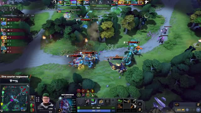 Alone kills Liquid.MATUMBAMAN!