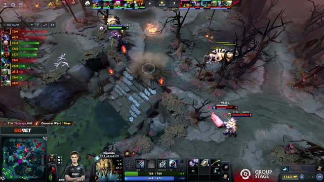 Q kills TSpirit.Miposhka!