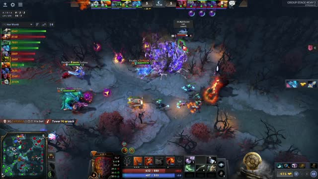 Fnatic.Deth kills SG.KJ!