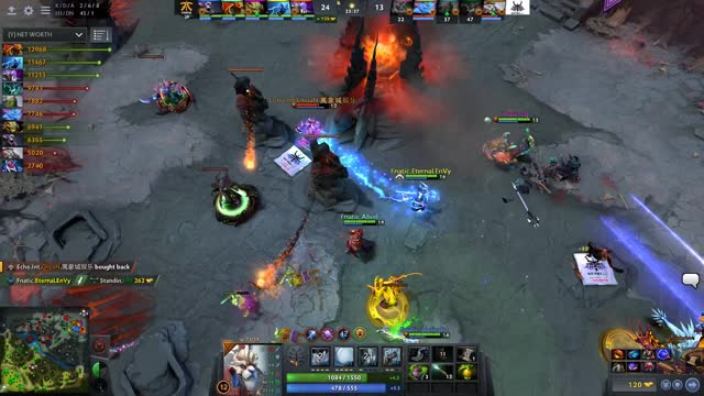 Fnatic.EternaLEnVy gets a double kill!