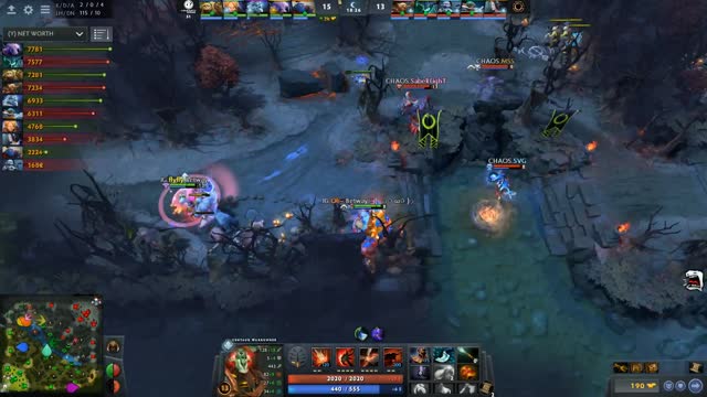 Newbee.CCnC kills Oli~!