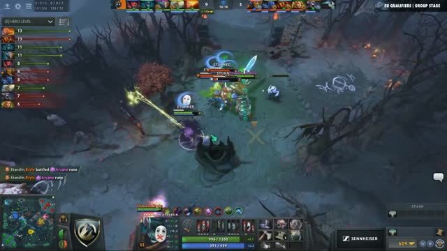 Bryle gets a double kill!