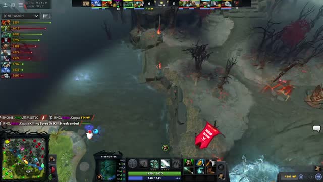 EHOME.XinQ gets a double kill!