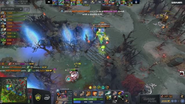 Chaos.MATUMBAMAN gets a double kill!