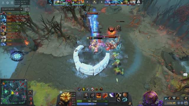 Alliance.qojqva kills Newbee.Sneyking!