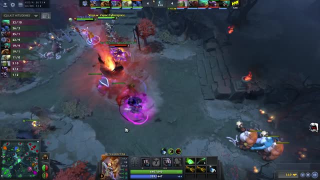 Vega.CeMaTheSlayeR kills Na`Vi.Crystallize!