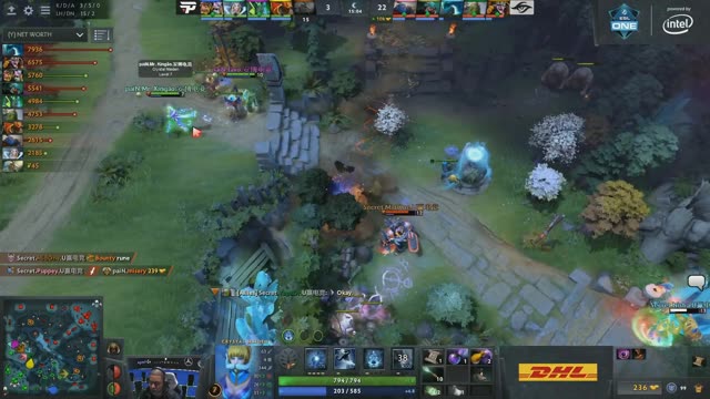 Secret.Puppey kills EG.Misery!