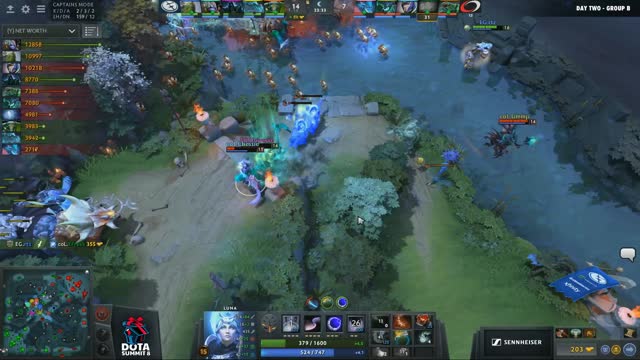 EG.Arteezy gets a double kill!