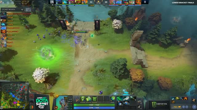 EG.Arteezy kills coL.Zfreek!