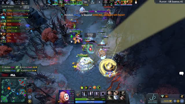 Newbee gets 3 kills!