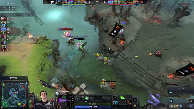 Fnatic.Dj takes First Blood on ThunderP.Matthew!