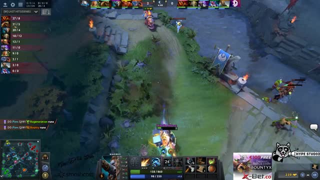 LeBronDota kills Mouse!