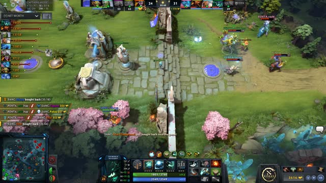 w33 gets a triple kill!