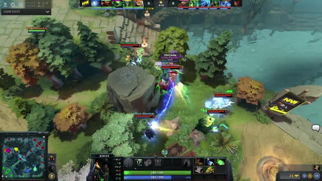 Afoninje takes First Blood on Dendi!