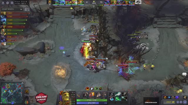 Secret.MidOne kills Fnatic.PieLieDie!