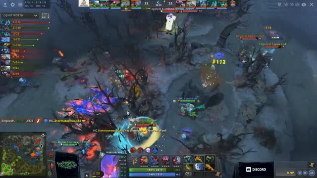 dream` gets a double kill!