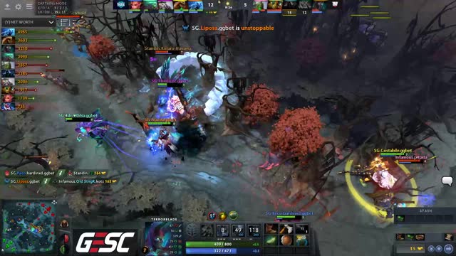 SG.Liposa's ultra kill leads to a team wipe!