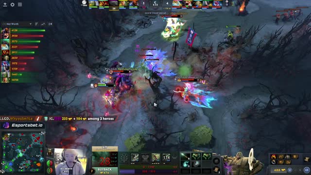 PSG.LGD gets 2 kills!