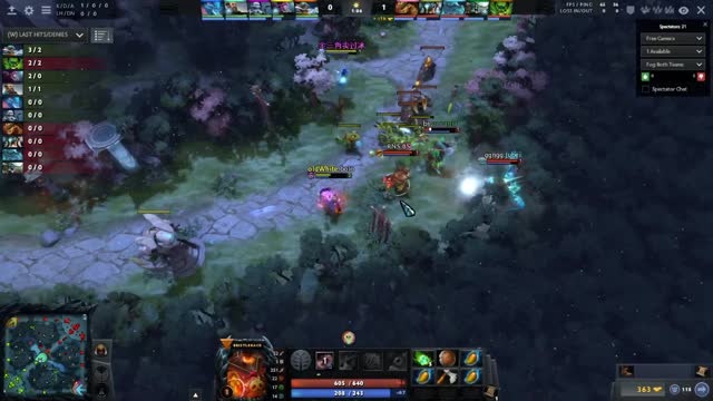 Radiant gets a kill!