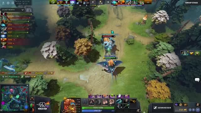 Pingvincek gets a double kill!