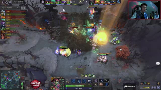 Newbee.uuu9/Moogy gets a double kill!