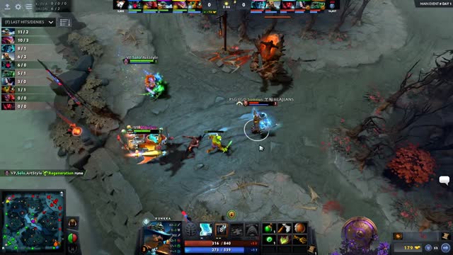 VP.Solo takes First Blood on PSG.LGD.Maybe!