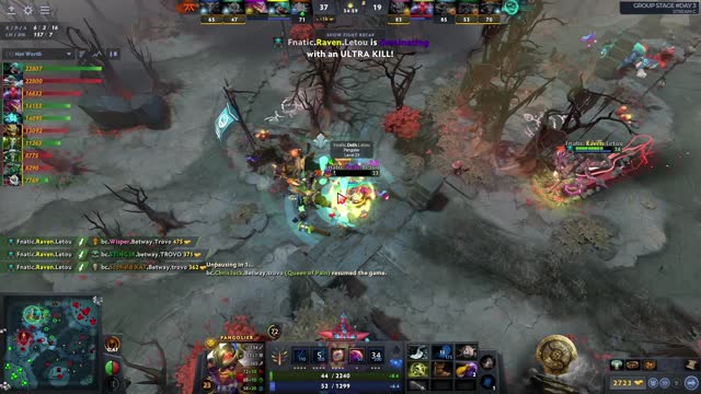 Fnatic.Raven gets an ultra kill!