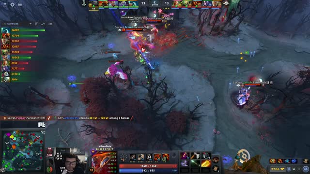 Secret.Puppey kills LeBronDota!