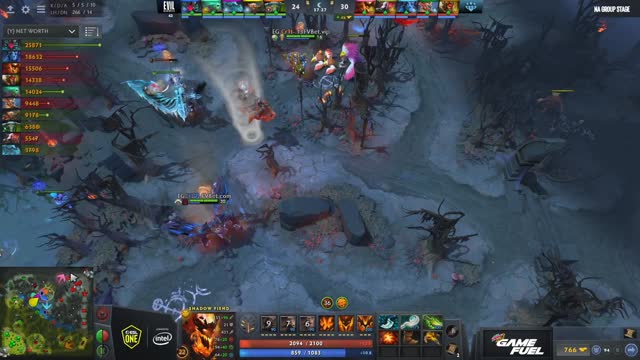 EG.Arteezy kills J.Storm.MoOz!