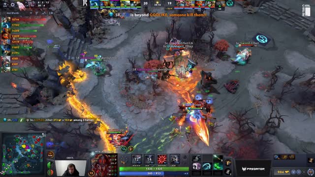 Arteezy kills Beastcoast.Scofield!